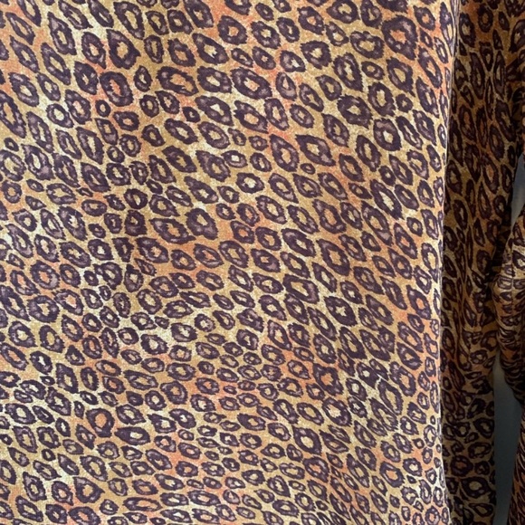 Victoria’s Secret Leopard Print Semi-Sheer Rare Unique Robe or Swimsuit Cover-Up - Picture 12 of 16